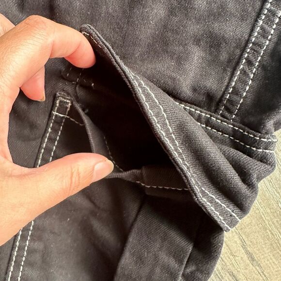 BDG Urban Outfitters Black Skater Cargo Pants Large - Picture 4 of 8